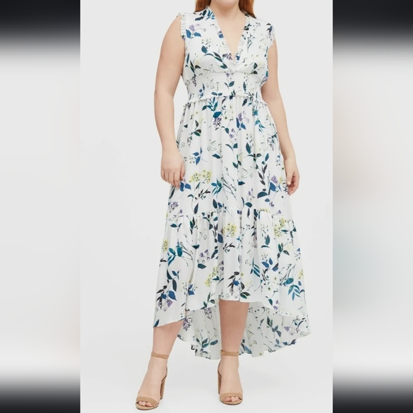 Petite Floral Maxi Dress NEW - Picture 4 of 4
